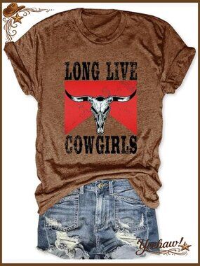 Vintage Texas Map Graphic Tee Women's Short Sleeve T-Shirt Loose Fit Cotton